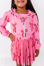 Load image into Gallery viewer, Pink Park Bows | KIDS Cropped Hoodie