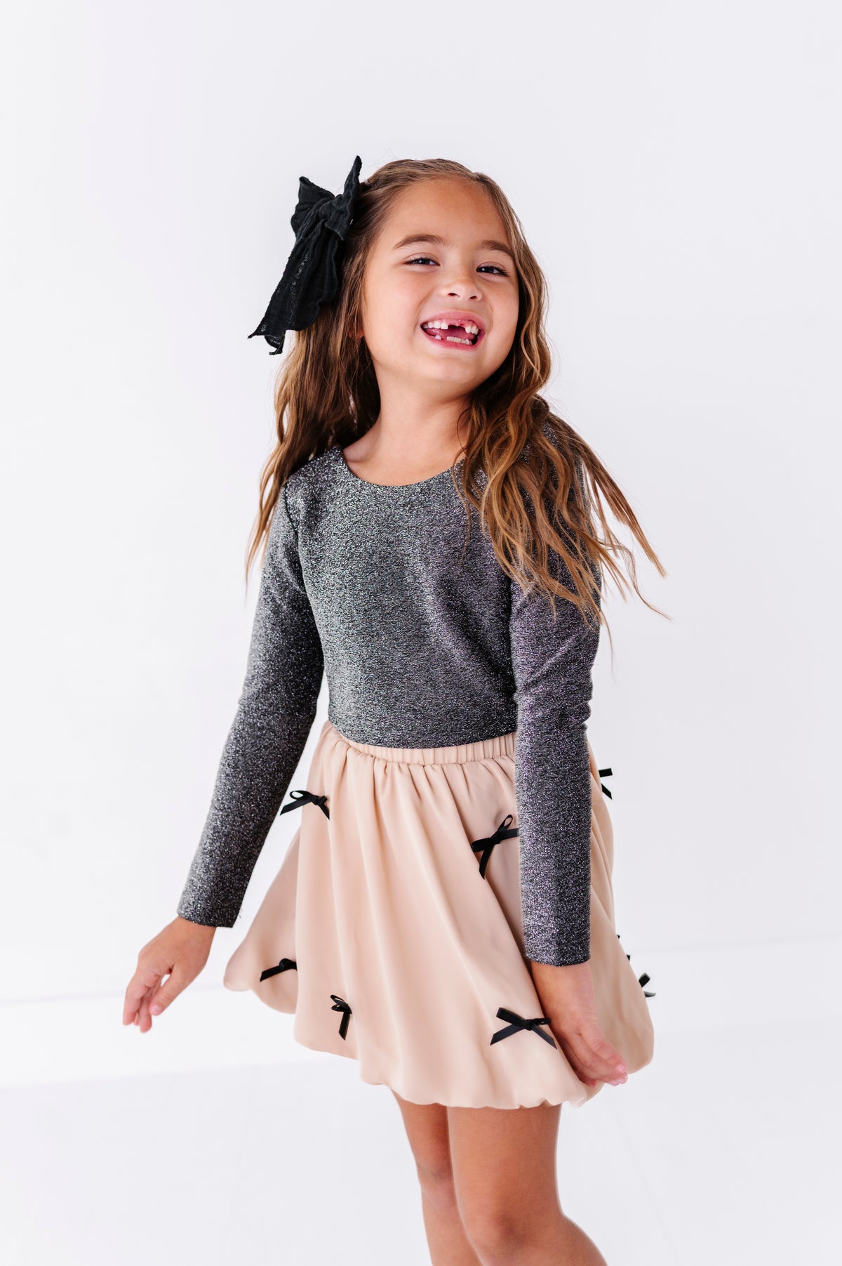 Vanilla | Bow Bubble Skort