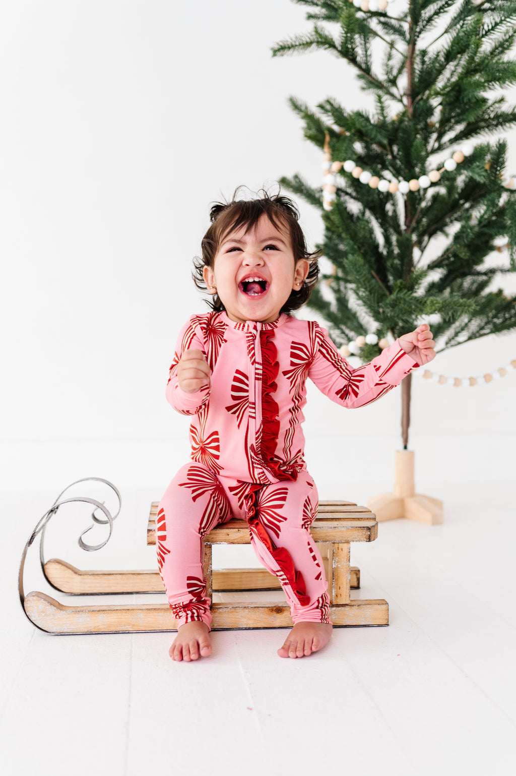 Peppermint Bows | ONE-Piece ZIP
