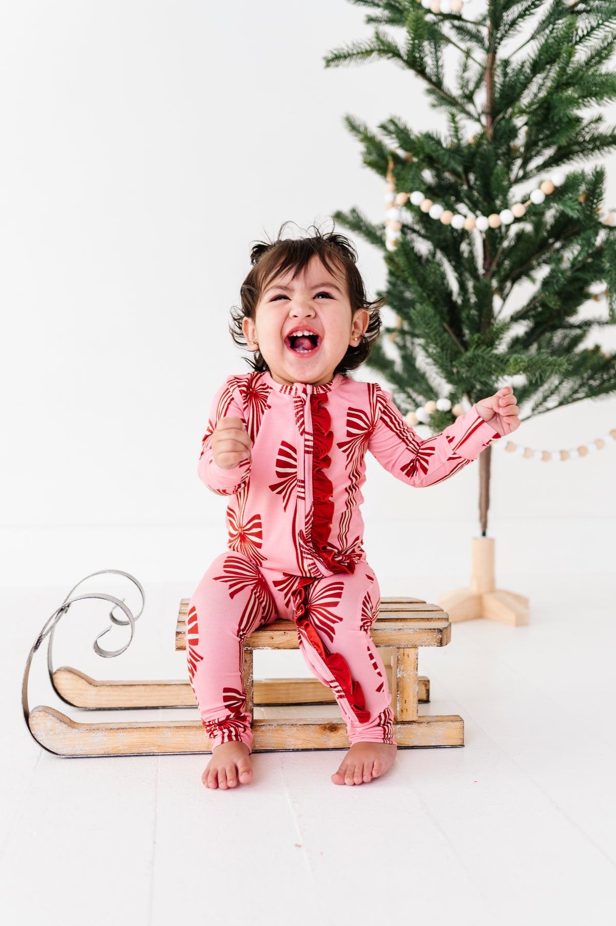 Peppermint Bows | ONE-Piece ZIP