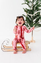 Load image into Gallery viewer, Peppermint Bows | ONE-Piece ZIP