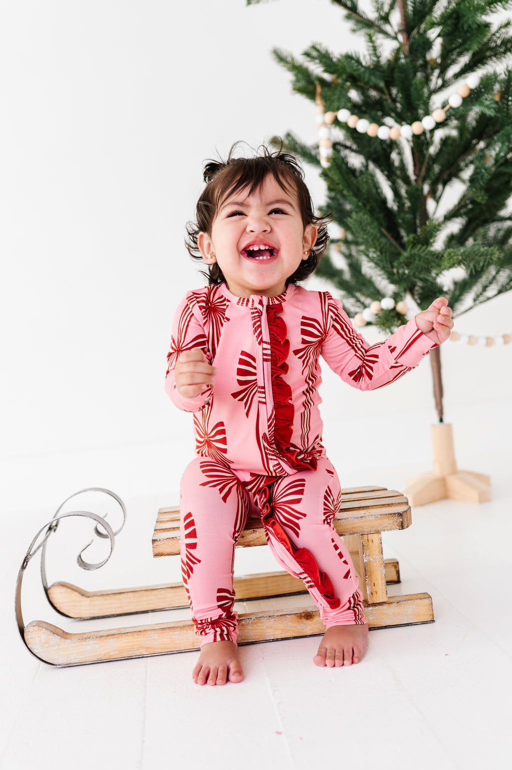 Peppermint Bows | ONE-Piece ZIP