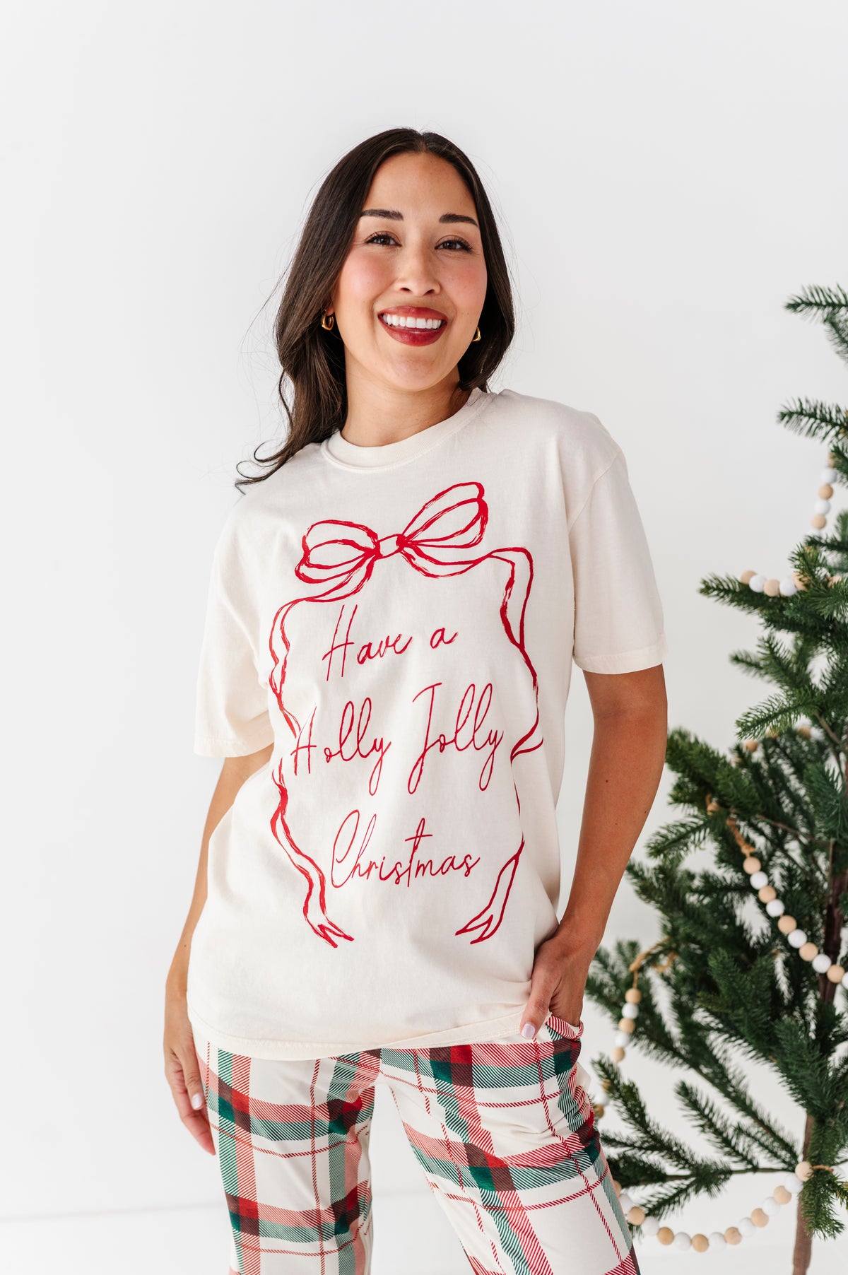 Holly Jolly | ADULT (Both CROP + FULL LENGTH listed here!)