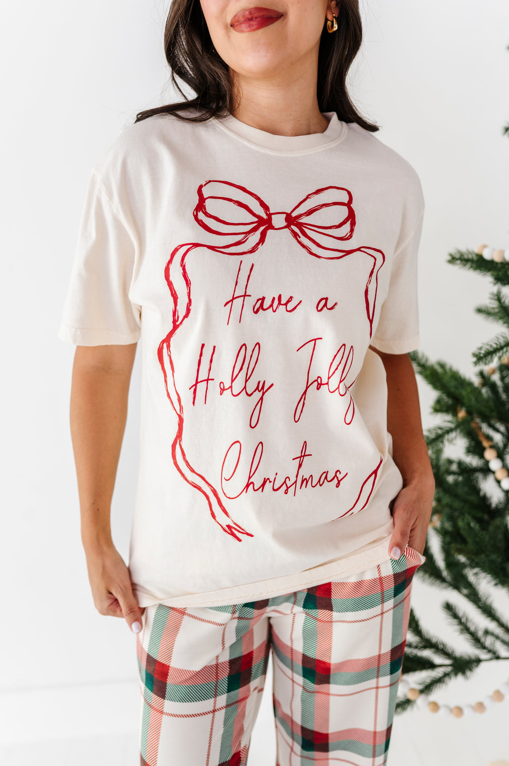 Holly Jolly | ADULT (Both CROP + FULL LENGTH listed here!)
