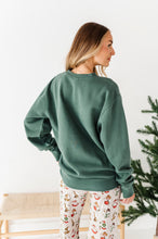 Load image into Gallery viewer, Merry Christmas Bow | (GREEN) FULL LENGTH SWEATSHIRT