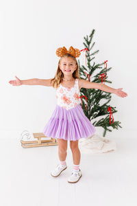 Lavender Gingerbread | (KIDS) Mesh DRESS