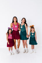 Mulan (ADULT) | Wine Mesh DRESS