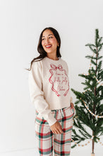 Load image into Gallery viewer, Holly Jolly | CROPPED SWEATSHIRT