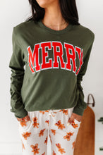 Load image into Gallery viewer, MERRY | Adult Long Sleeve Tee