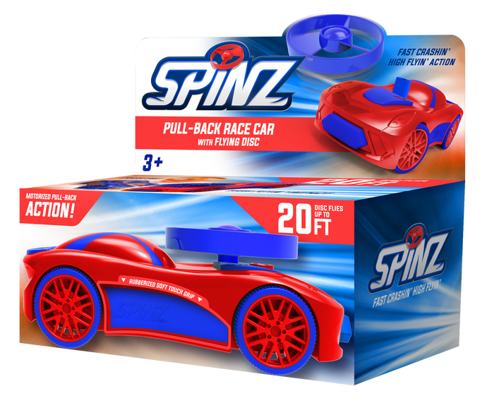 Spinz Crash & Launch Cars (*Colors Vary)