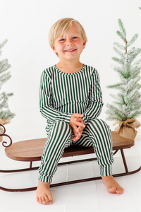 Green Stripes | BOYS JOGGER SET