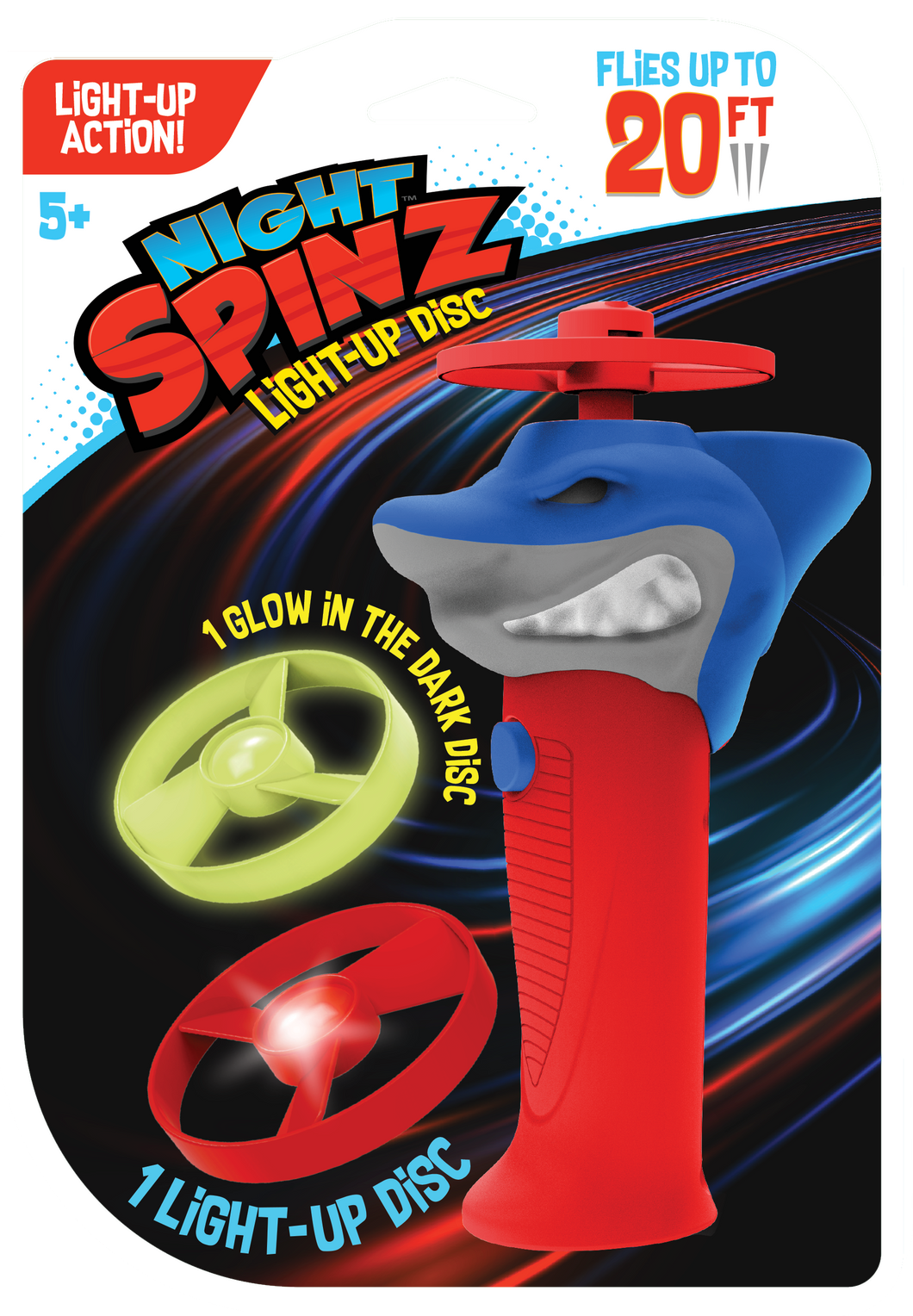 Night Spinz High Flying Discs (*Animals Vary)