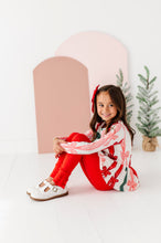 Load image into Gallery viewer, Holly Red | Ribbed SLIM LEGGINGS