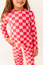 Load image into Gallery viewer, Bubblegum Checkered Charm | RIB SET