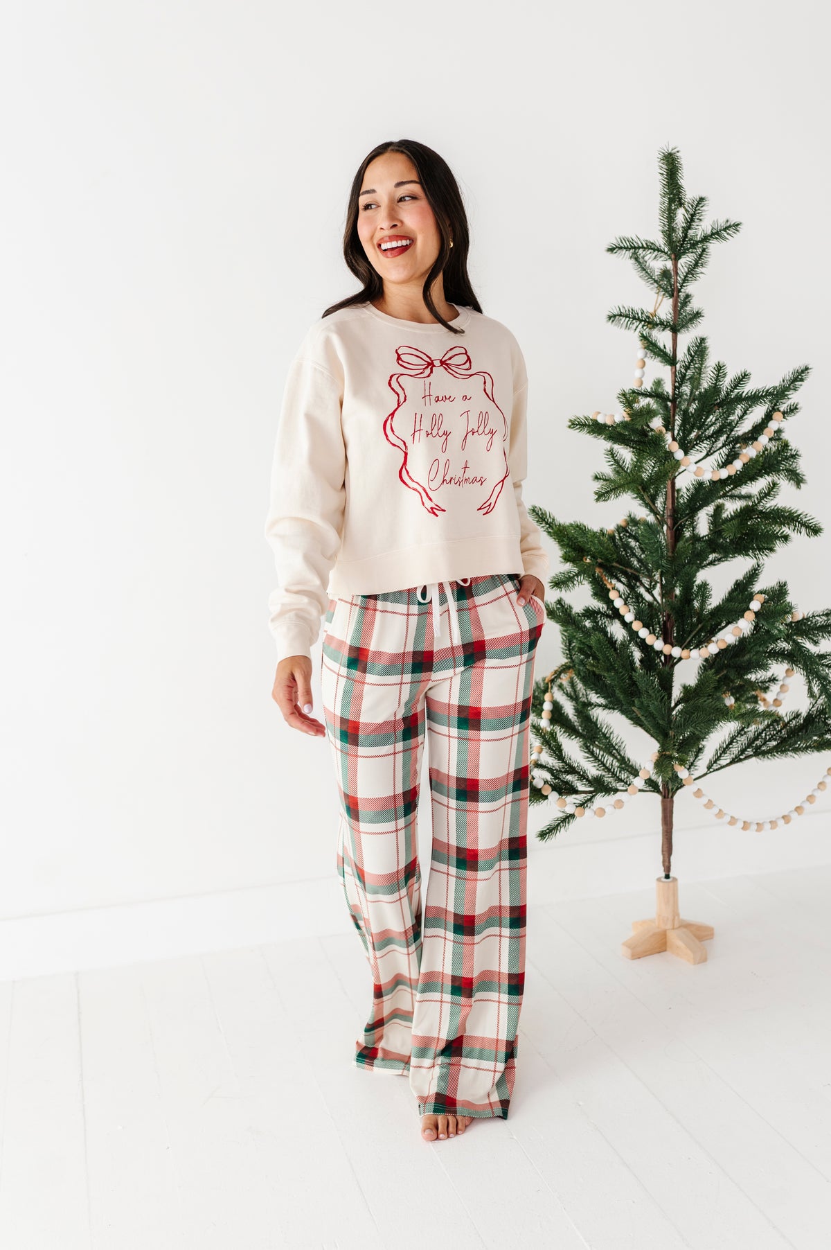 Holly Jolly | CROPPED SWEATSHIRT