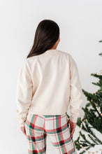 Load image into Gallery viewer, Holly Jolly | CROPPED SWEATSHIRT