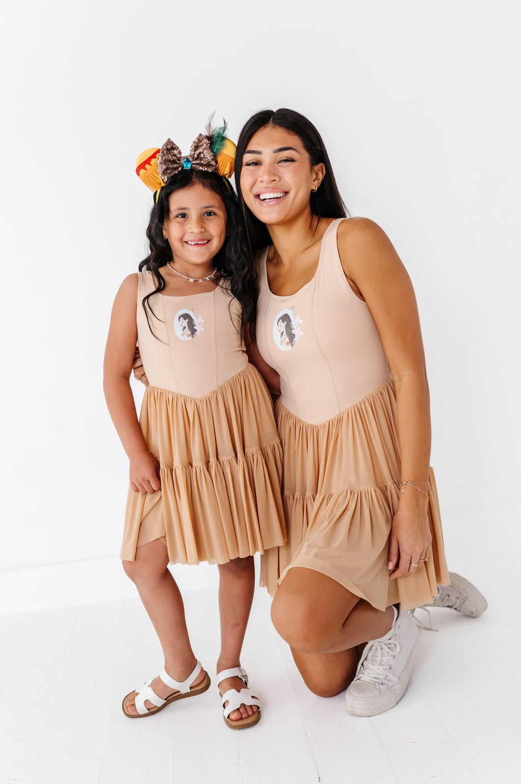 Pocahontas (ADULT) | Sand Mesh DRESS
