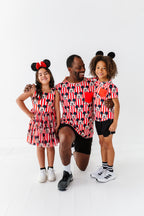 MICKEY Stripe (KIDS) | Athletic TEE