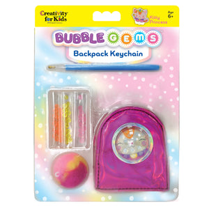 Bubble Gems Keychain: Kitty Princess