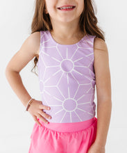 Load image into Gallery viewer, Violet Suns | Twisty Back Tank