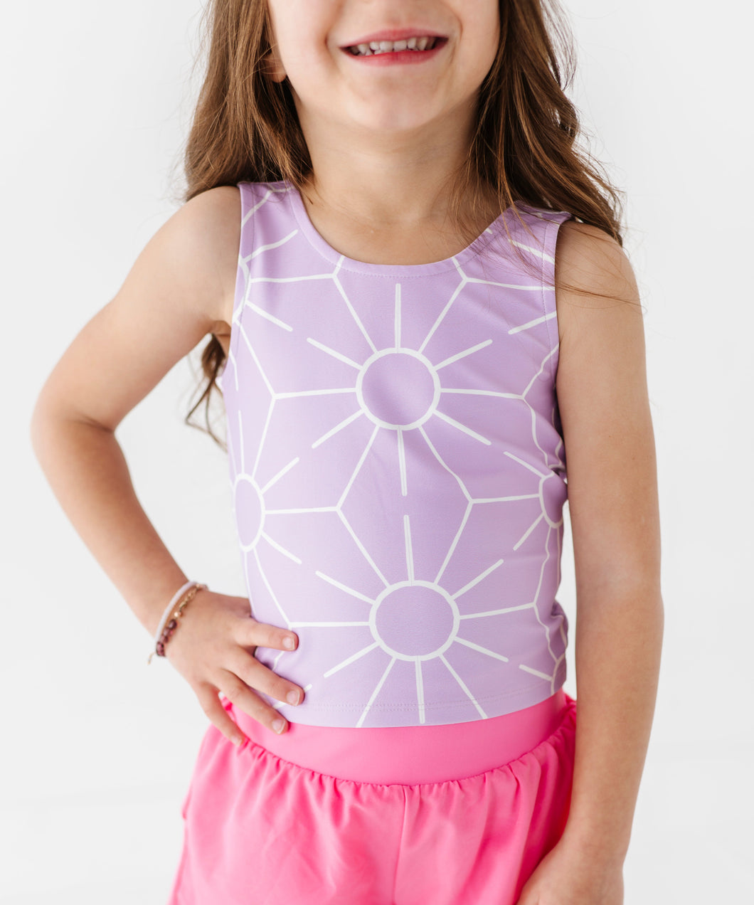 Violet Suns | Twisty Back Tank