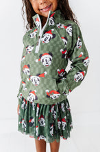 Load image into Gallery viewer, Mickey's Evergreen Check | KIDS 1/4th ZIP