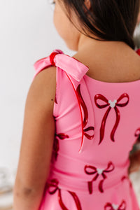 Mouse Bows PINK | (KIDS) Activewear SET