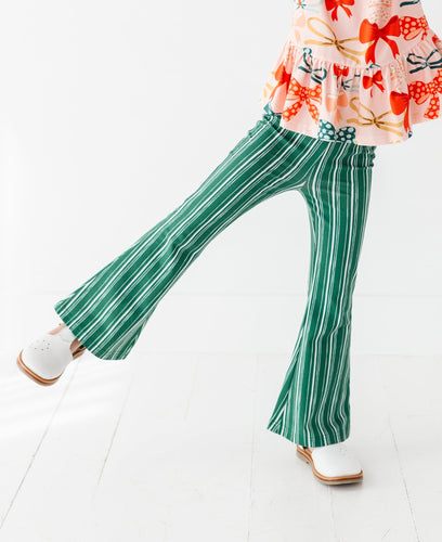 Evergreen Stripe | Flares