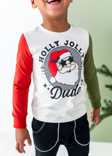 Holly Jolly Dude | COLORBLOCK Tee