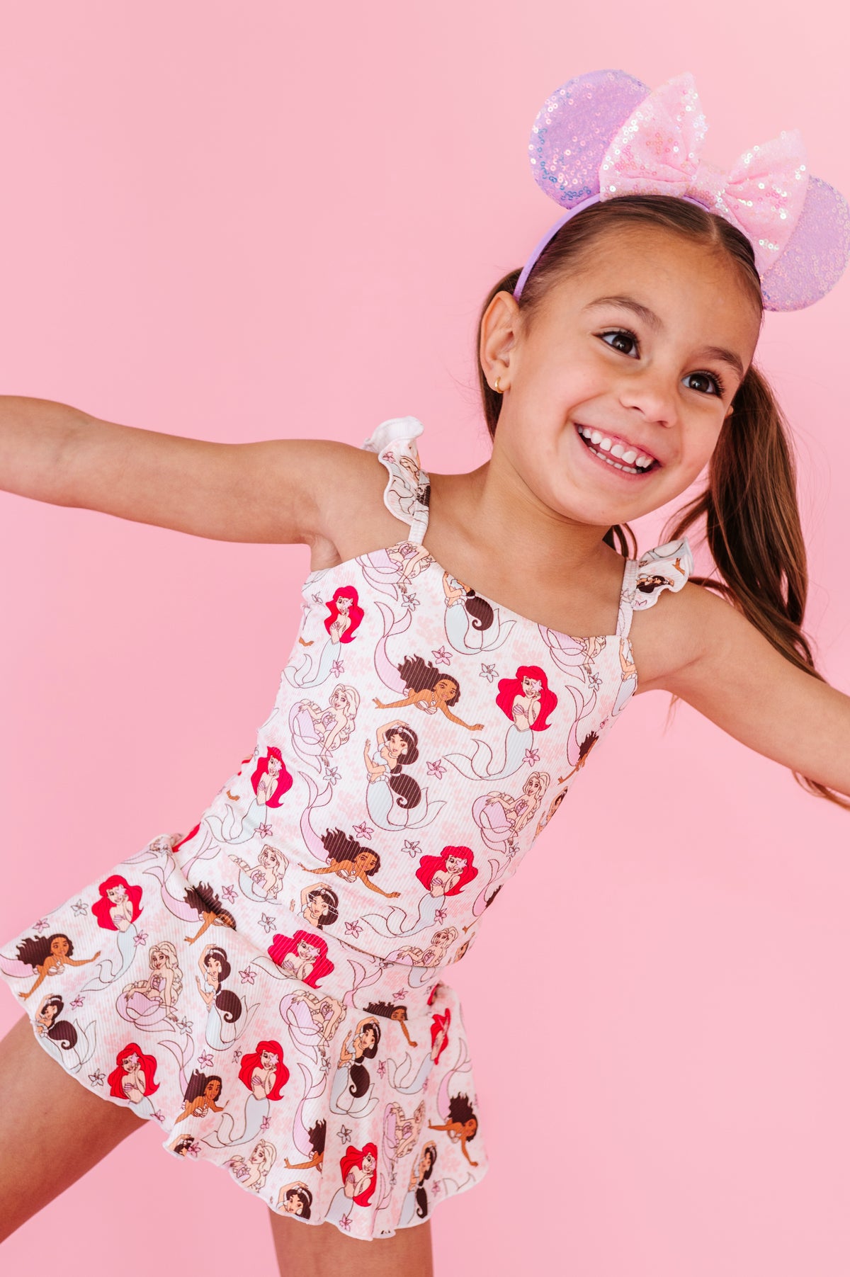 Mermaid Princesses | TWO-PIECE Skirted Suit