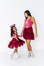 Mulan (ADULT) | Wine Mesh DRESS
