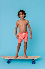 Load image into Gallery viewer, Coral Coastal | BOYS SWIM SHORTS