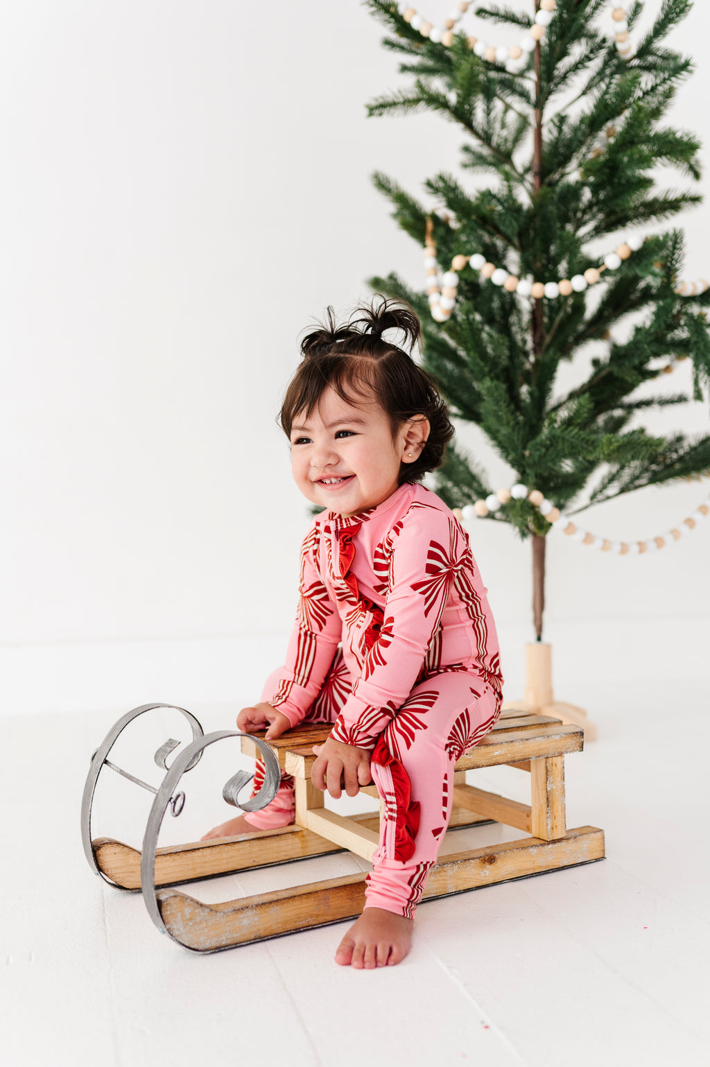 Peppermint Bows | ONE-Piece ZIP