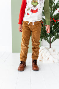 Khaki Corduroy Pants