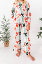 Load image into Gallery viewer, Bows | GIRLS WIDE-LEG SET