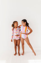 Load image into Gallery viewer, Poppy: Criss Cross Rashguard TWO-PIECE