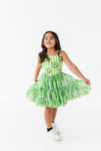 MONSTER MIKE Stripe (KIDS) | Mesh DRESS