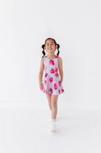 Load image into Gallery viewer, Strawberries | Open Sides Dress (with detached shorts!)