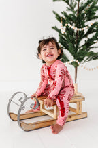Peppermint Bows | ONE-Piece ZIP