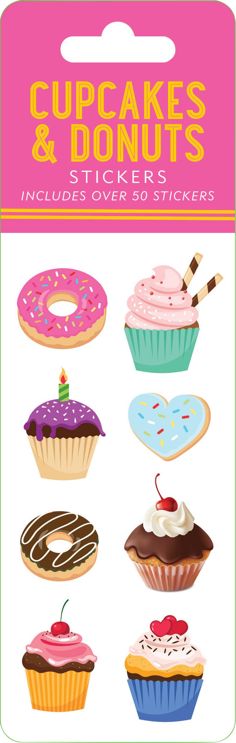 Sticker Set: Cupcakes & Donuts (70+ stickers)
