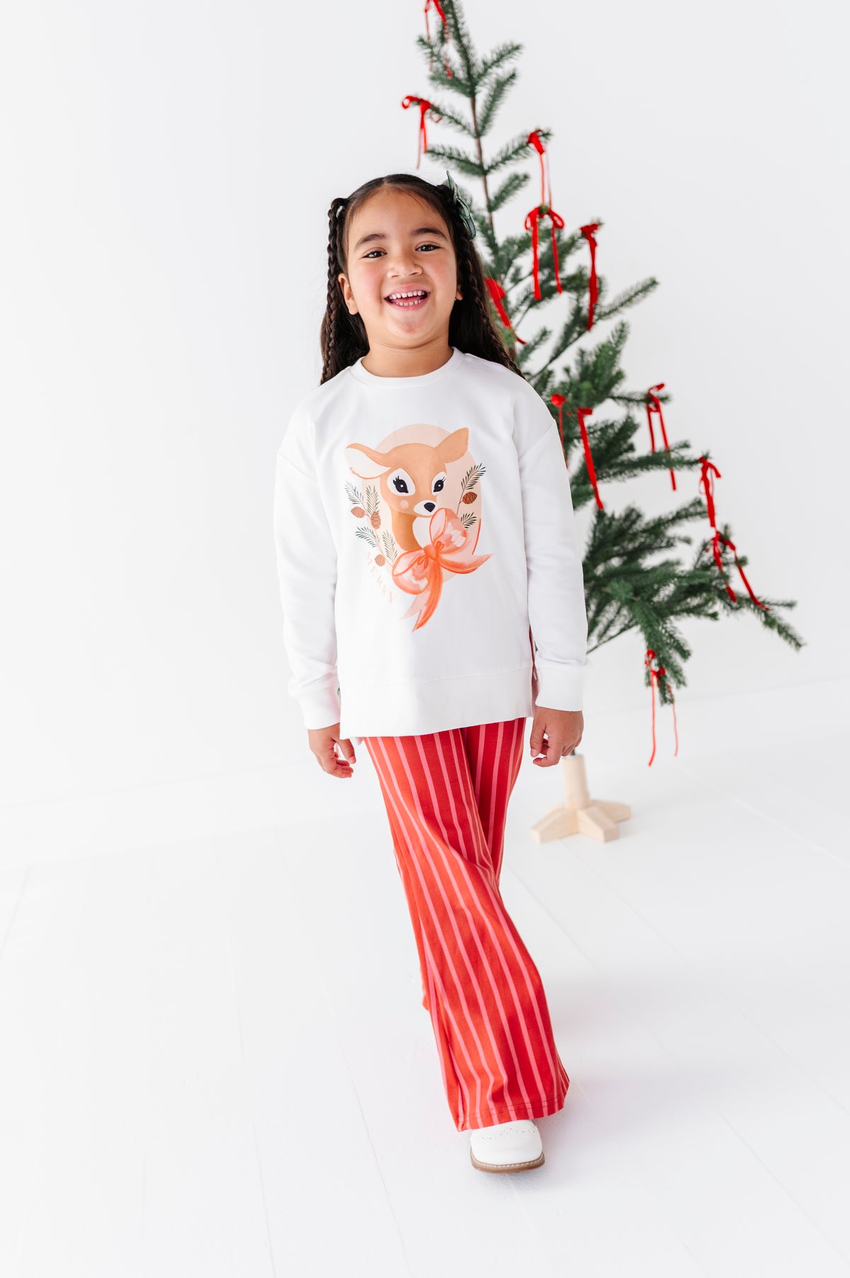 Darling Deer | Side Split Sweatshirt