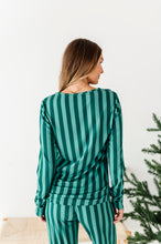 Load image into Gallery viewer, Evergreen Stripes | WOMEN'S Long Sleeve Top