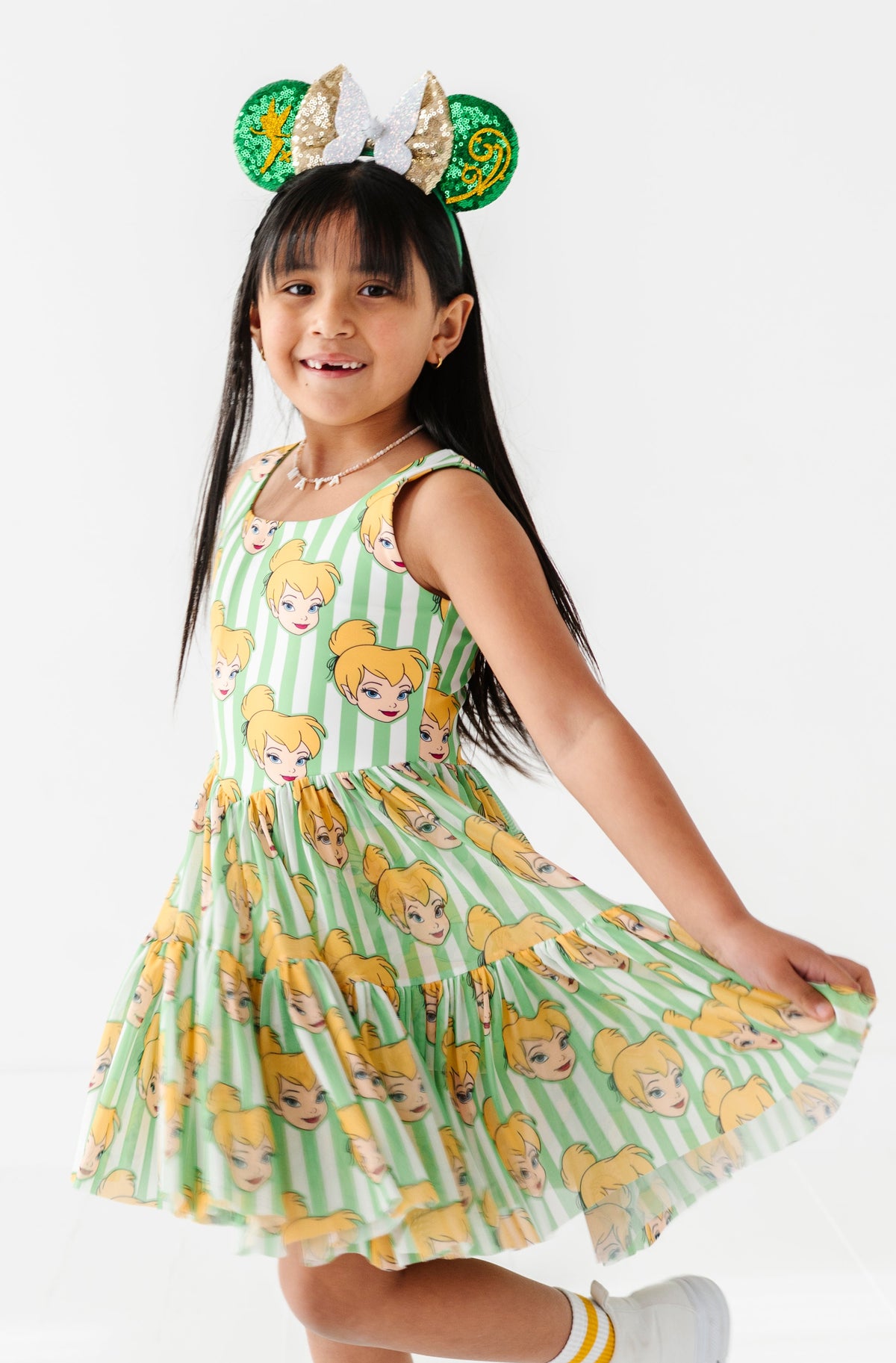 TINK Stripe (KIDS) | Mesh DRESS