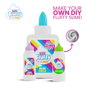 DIY Fluffy & Glitter Slime Kit for Kids *colors vary*