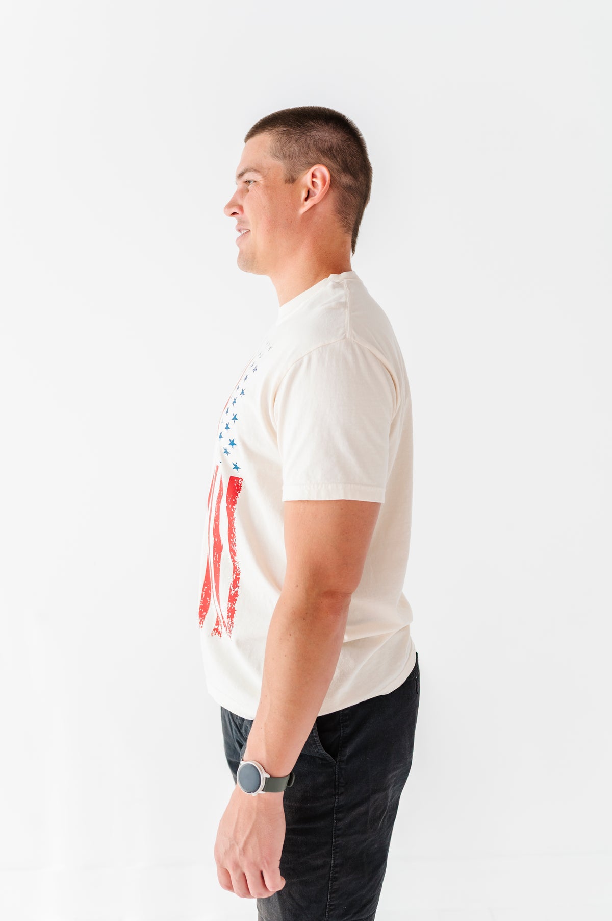 Heritage Flag | ADULT Cream TEE