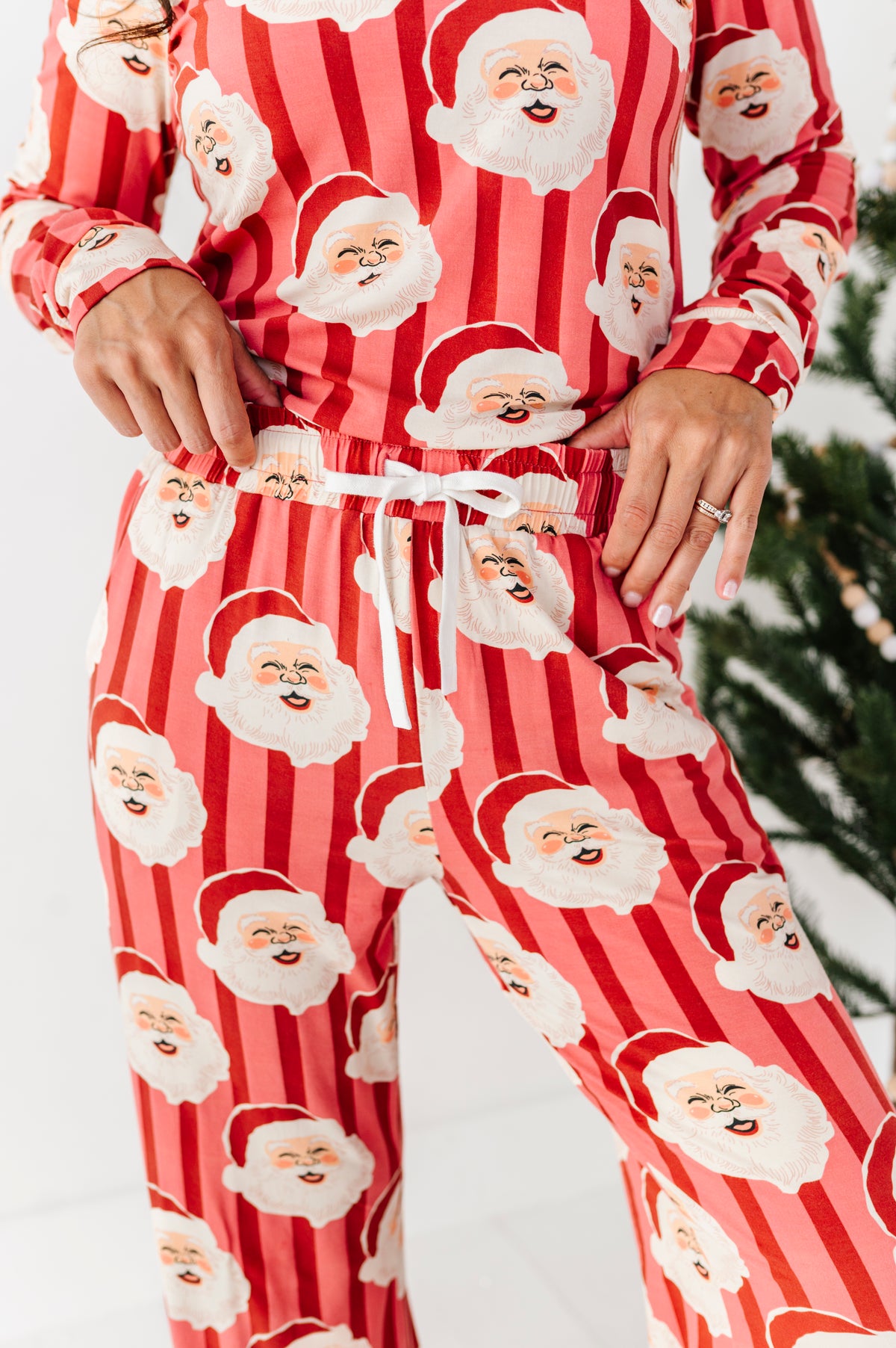 RED Santa Stripes | WOMEN'S Pants