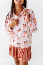 Load image into Gallery viewer, Peach Piggy Pumpkins | ADULT 1/4th ZIP
