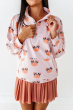 Load image into Gallery viewer, Peach Piggy Pumpkins | ADULT 1/4th ZIP