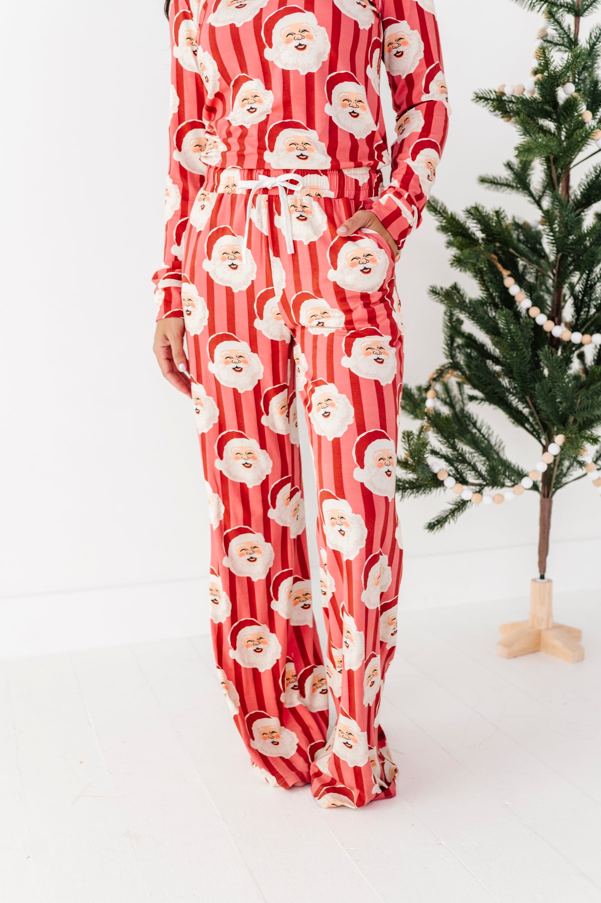 RED Santa Stripes | WOMEN'S Pants