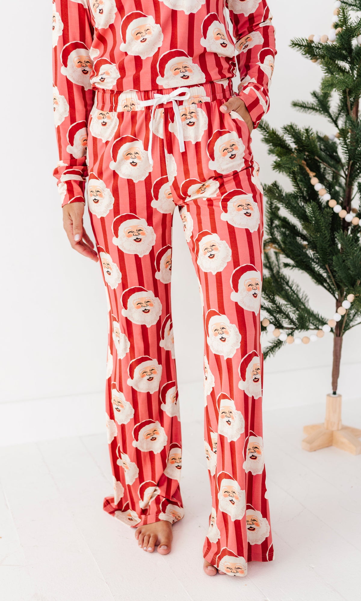 RED Santa Stripes | WOMEN'S Pants